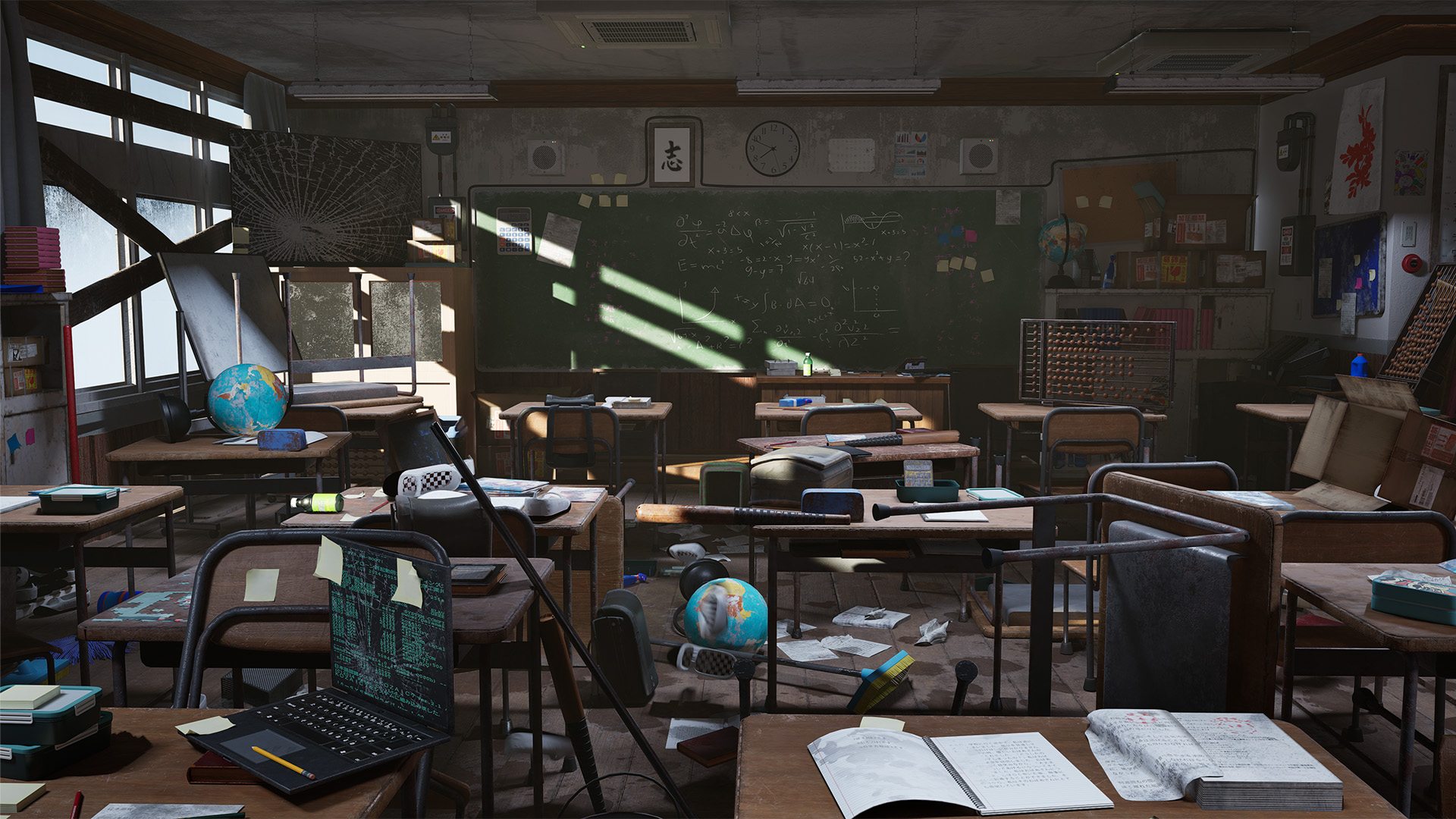 Abandoned Classroom
