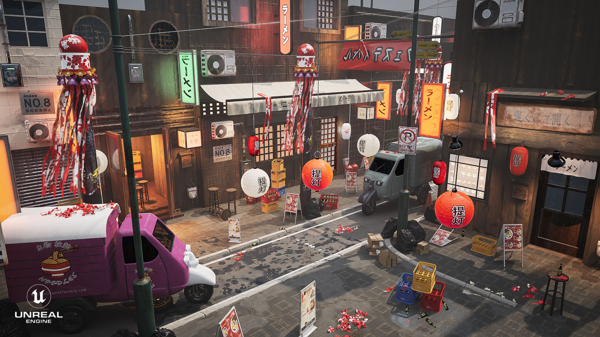 Japanese alleyway