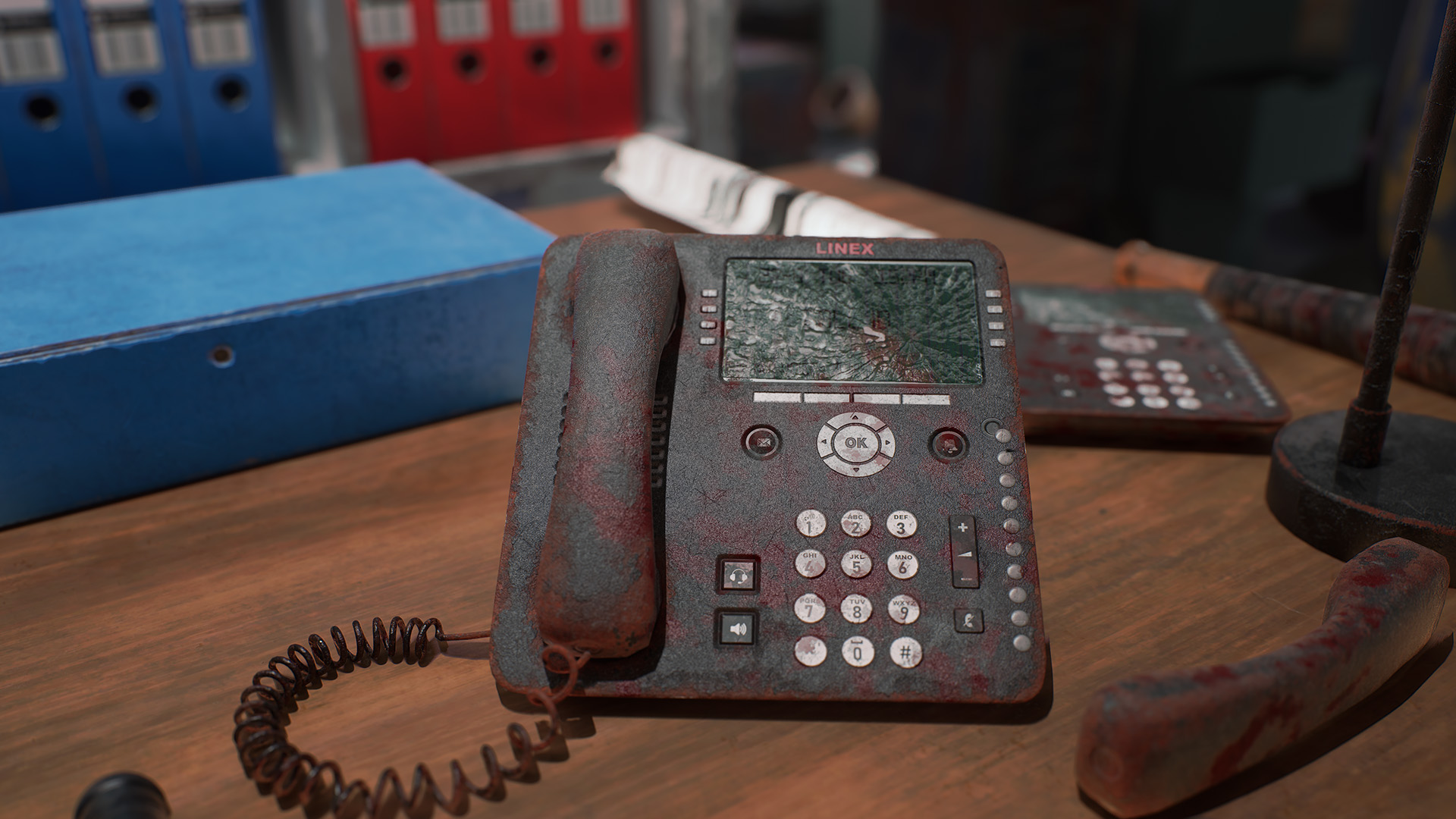post apocalyptic office